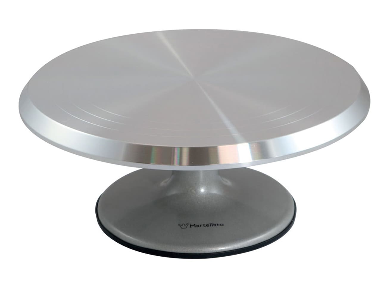 35cm Non-Slip Rotating Cake Decorating Turntable Display Stand - Silver |  Shop Today. Get it Tomorrow! | takealot.com