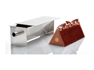 Stainless steel triangle loaf cake mould