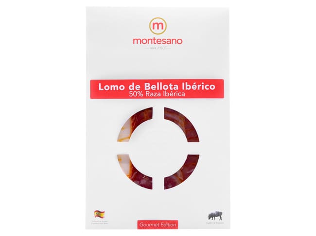 Lomo Ibérico Bellota - 50% Iberico - 100g - Montesano