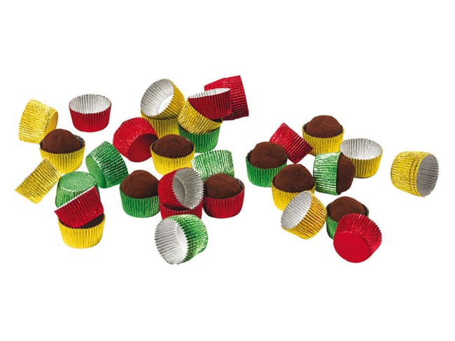 Aluminium chocolate cases (x 1000) - 4 colours - Nordia