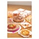 White Square Cake Slice U-Card (x 250) - 11 x 11cm - Nordia