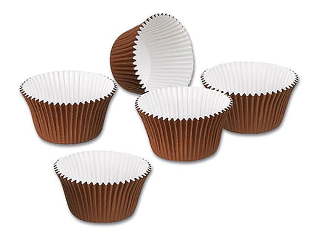 Cardboard muffin tin Ø 7.5 cm (x 200) - Nordia