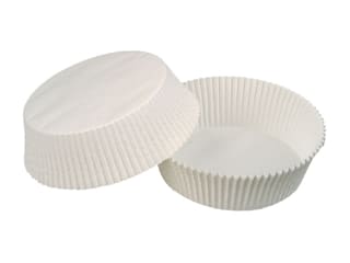 Round pleated paper cases (x 1200)