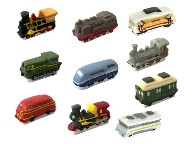 Train Trinkets - 2025 collection - Pack of 10 - Nordia