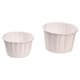 White Baking Paper Cup - Ø 4.4 x Ht 3.5 cm (x 250) - Nordia