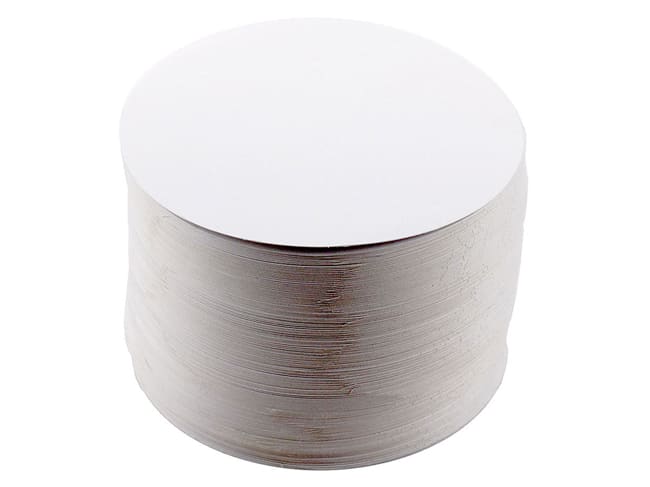 White Round Cake Board (x 250) - Ø 24cm - Nordia