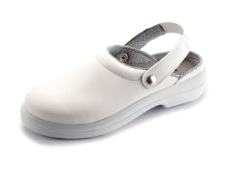 Silvo White Catering Safety Clogs