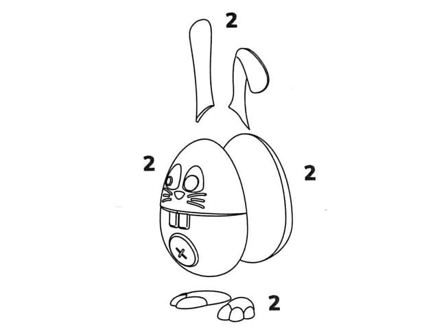 Eddie 3D Thermoformed Mould Kit - Pavoni