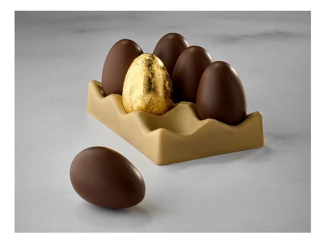 Egg Carton Chocolate Mould - 16,3 x 11,2 x ht 8 cm - Pavoni