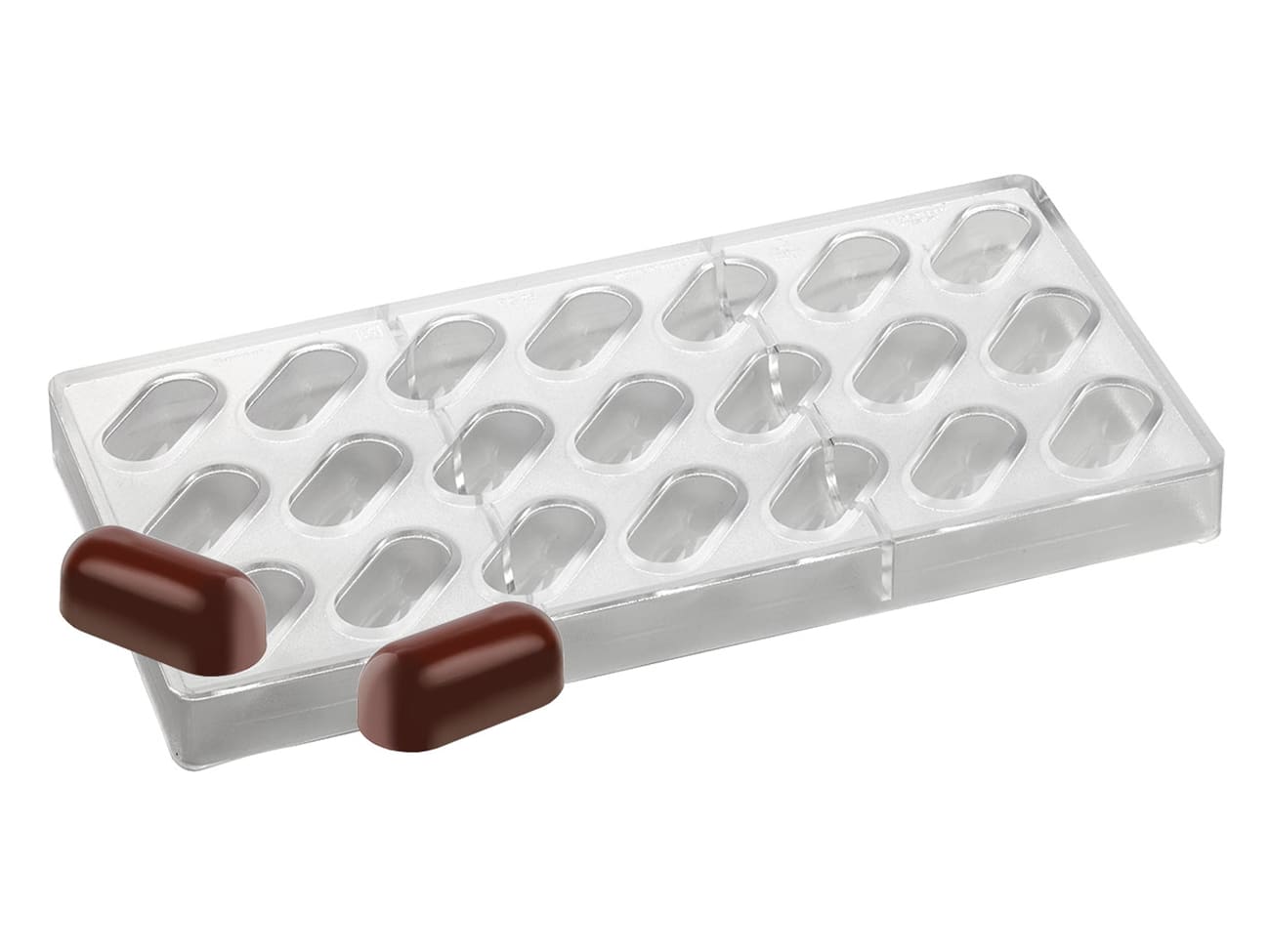 Cacao Barry Cacao Barry - 5 g Mini Bar Tritan Chocolate Mold (21 cavity)