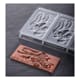 Chocolate Mould "Easter Bunny" - 3 bars - By Fabrizio Fiorani - Pavoni