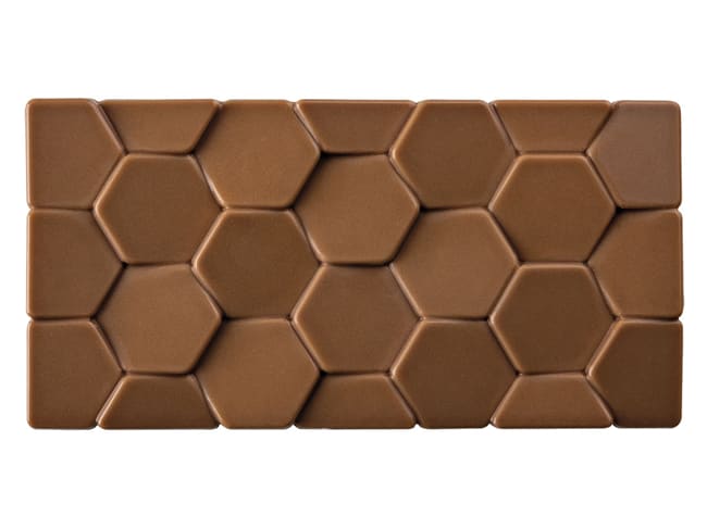 Chocolate Mould "Pave" - 3 bars - Pavoni