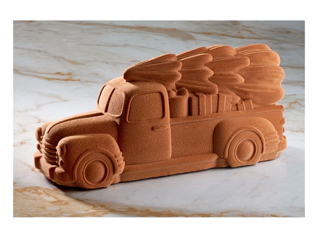 Christmas Vintage Car Silicone Mould - 25 x 8,7cm - Pavoni