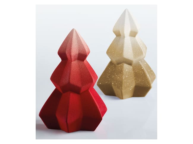 Thermoformed Chocolate Mould - Crystal Christmas Tree - Pavoni