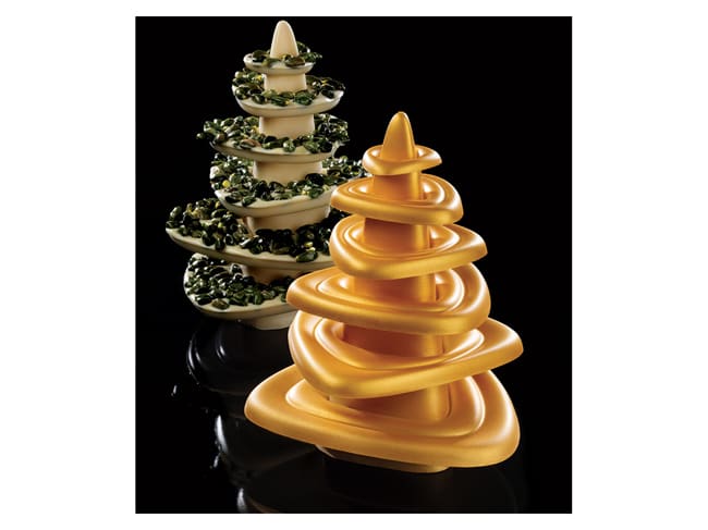 Thermoformed Chocolate Mould - Saturno Christmas Tree - Pavoni