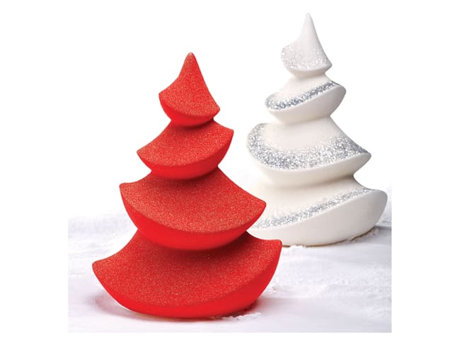 Thermoformed Chocolate Mould - Wavy Christmas Tree - Pavoni