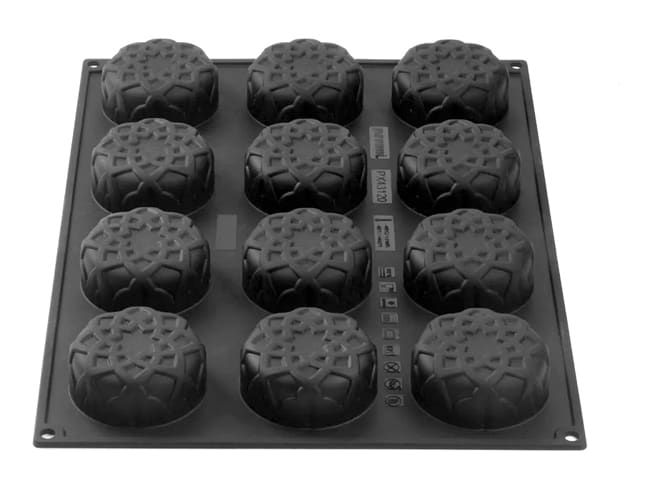 Dahab Silicone Mould - by Fadi Kurdi - Ø 7.5cm - Pavoni