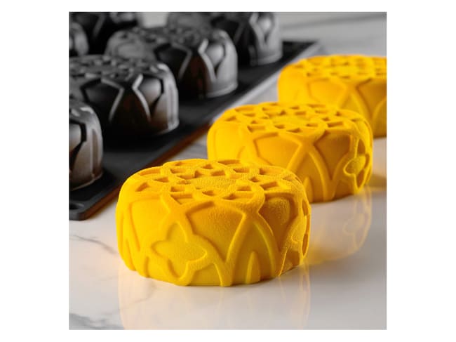 Dahab Silicone Mould - by Fadi Kurdi - Ø 7.5cm - Pavoni