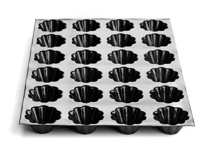 Briochettes Mould Fiberform - 60 x 40cm - Ø 8cm (24 cavities) - marque/pavoni