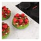 Quiche Mould Fiberform - 60 x 40cm - Ø 10,5 x ht 2 cm(15 cavities) - marque/pavoni