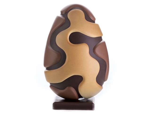 "Flow" Chocolate Egg Mould - By Vincent Vallée - Pavoni