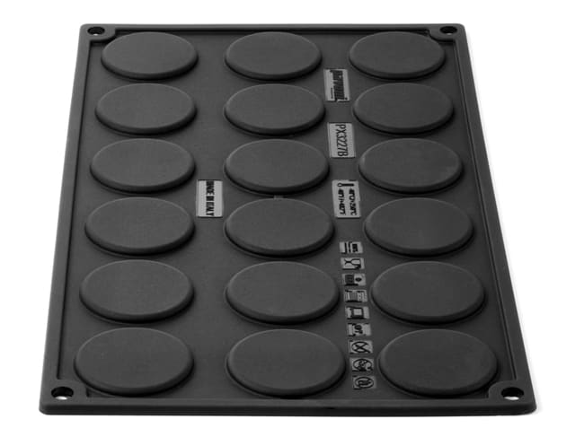 Mini Macaron Silicone Mould Kit - 2 Pieces - Pavoni