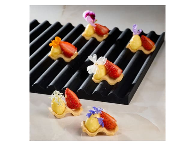 Wavy Silicone Mould Kit - Onda - 25 x 25cm - Pavoni