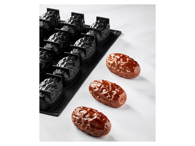 Pavoflex Silicone Mould - 16 dates - 40 x 30cm - Pavoni