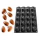 Pavoflex Silicone Mould - 20 small almonds - 30 x 17.5cm - Pavoni