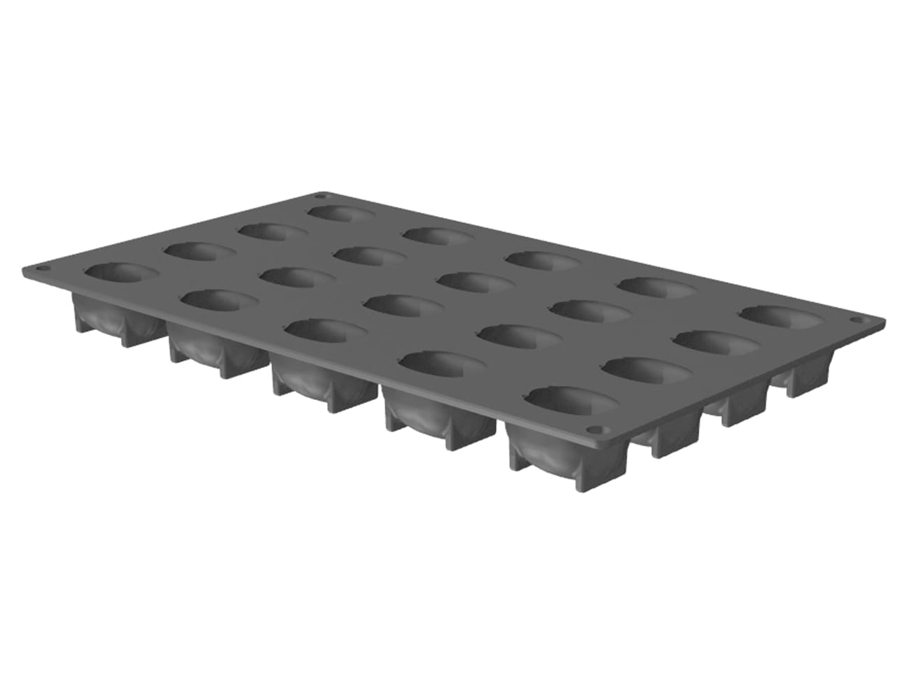Pavoflex Silicone Mould - 20 small pistachios - 30 x 17.5cm - Pavoni ...