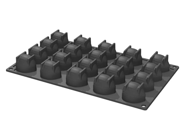 Pavoflex Silicone Mould - 20 small hazelnuts - 30 x 17.5cm - Pavoni ...