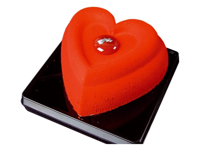 Pavoflex Non-Stick Silicone Mould - 24 Hearts 7.8 x 7.7 x 3.4cm - Pavoni