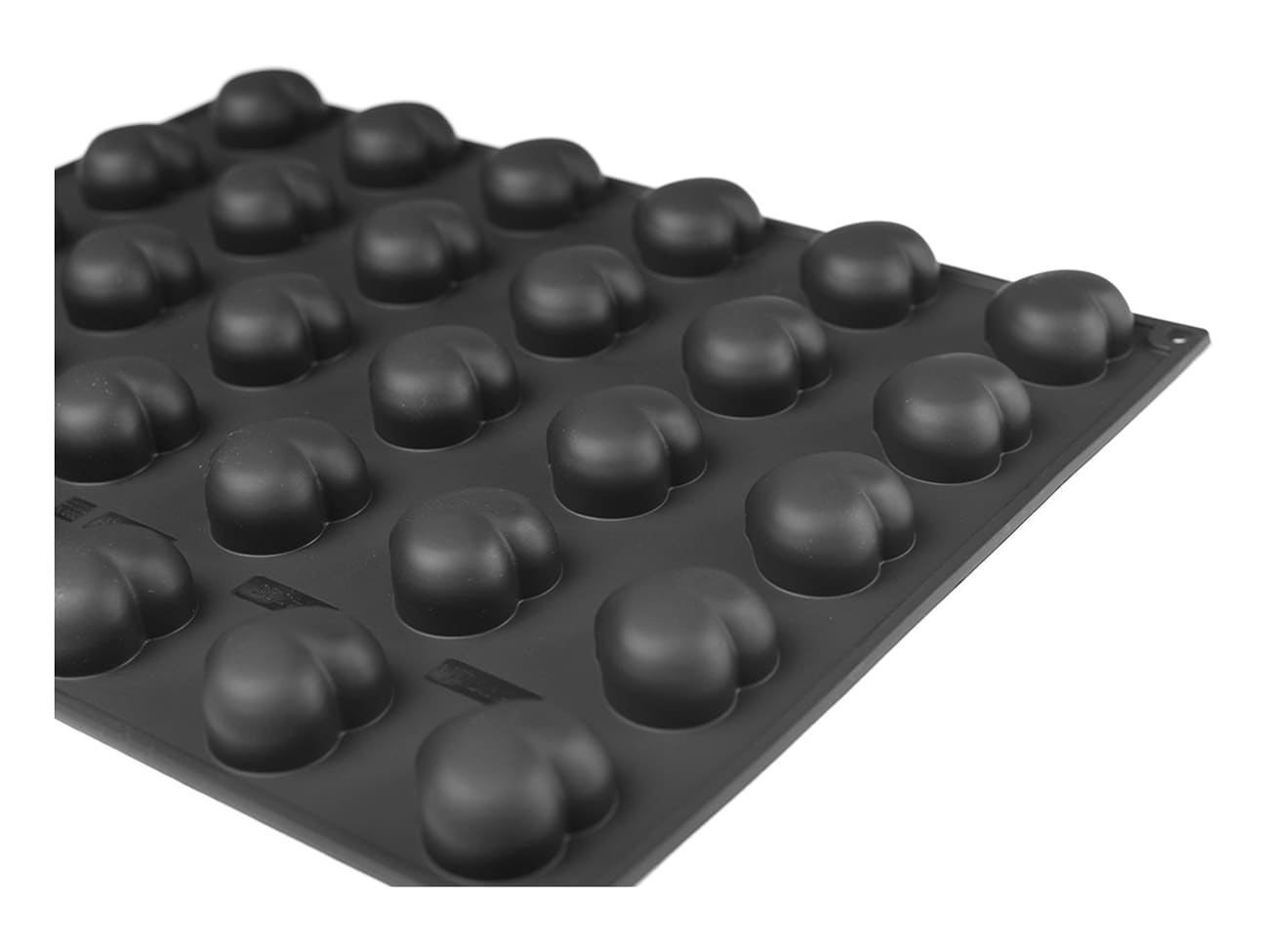 Pavoflex Silicone Mould - 30 hearts - 40 x 30cm - Pavoni - Meilleur du Chef