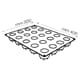 Pavoflex Silicone Mould - 20 mandarine oranges - 40 x 30cm - Pavoni