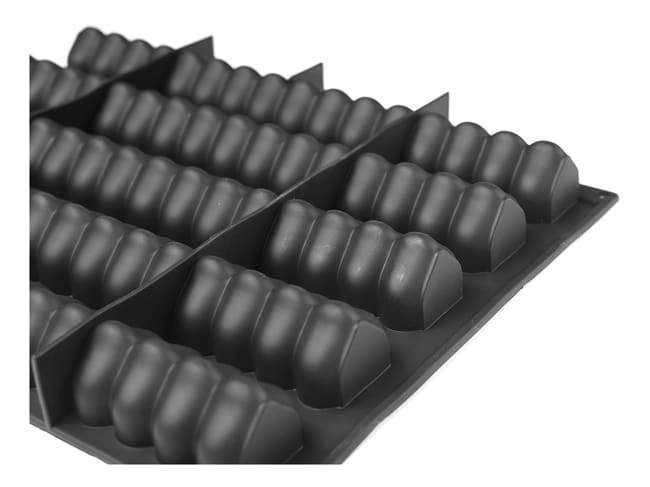 Pavoflex Non-Stick Silicone Mould - 5 Soft Logs 40 x 30cm - Pavoni