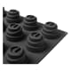 Pavoflex Non-Stick Silicone Mould - 24 Spirals Ø 6.8 x ht 5cm - Pavoni