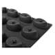 Pavoflex Non-Stick Silicone Mould - 24 Waves 8.3 x 6.2 x ht 3.5cm - Pavoni