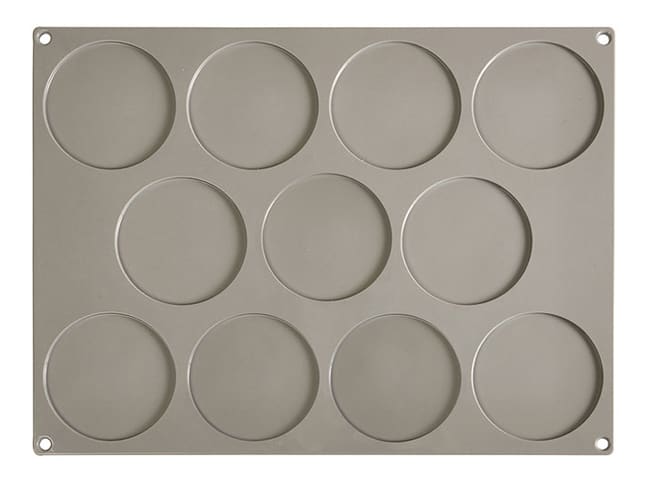 Pavoni Gourmand Silicone Mould - 11 Small Discs - Pavoni