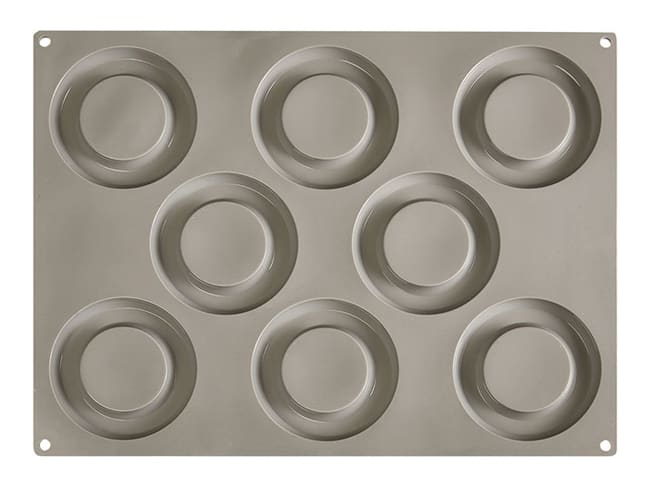 Pavoni Gourmand Silicone Mould - 8 Volume Rings - Pavoni