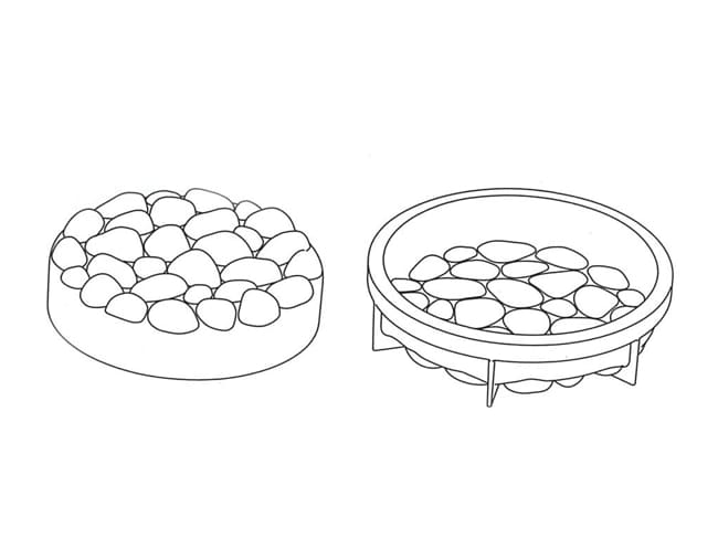 Pavoni Rocky Silicone Mould - Ø 18cm - Pavoni