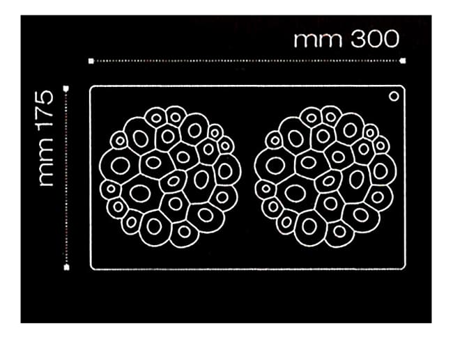 Pavoni Top Coral Silicone Mould - Ø 13,5cm - Pavoni