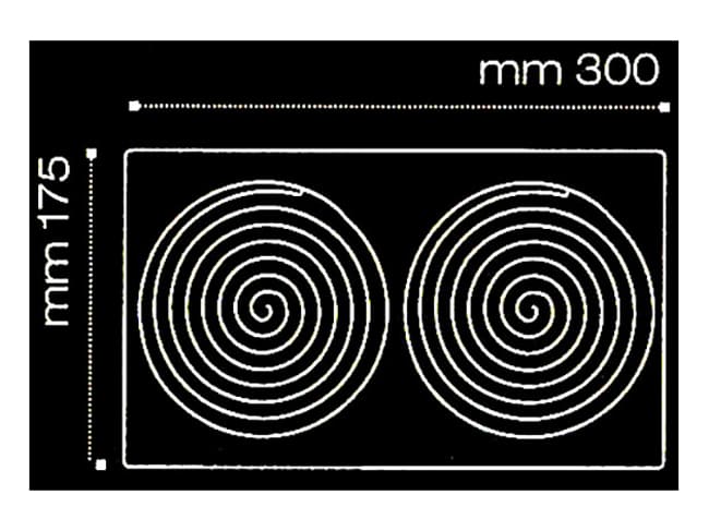 Ipnosi Silicone Mould - Ø 14cm - Pavoni