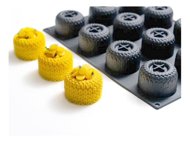 Regalia Silicone Mould - by Nicolas Rouzaud - Ø 7cm - Pavoni