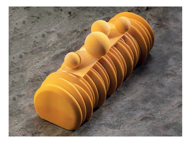 Sequoia Silicone Yule Log Mould - 25 x 9cm - Pavoni