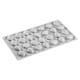 Stone Silicone Mould Mat - 28 Cavities - 30 x 17.5cm - Pavoni