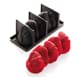 Silicone Yule Mould - Santa Log - 25 x 8 cm - Pavoni