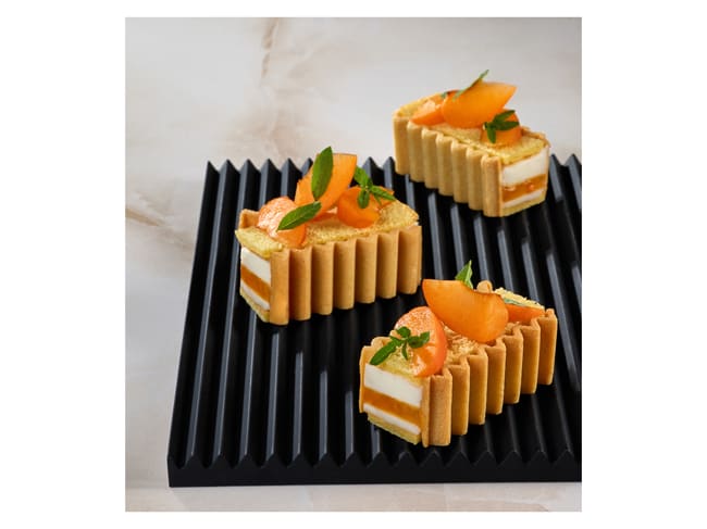 Wavy Silicone Mould Kit - Zig Zag - 25 x 25cm - Pavoni