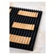 Wavy Silicone Mould Kit - Zig Zag - 25 x 25cm - Pavoni