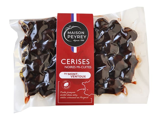 Semi Dried Black Cherries - 250g - Marc Peyrey
