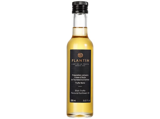 Sunflower Oil with Black Truffle flavor - 250 ml - Plantin